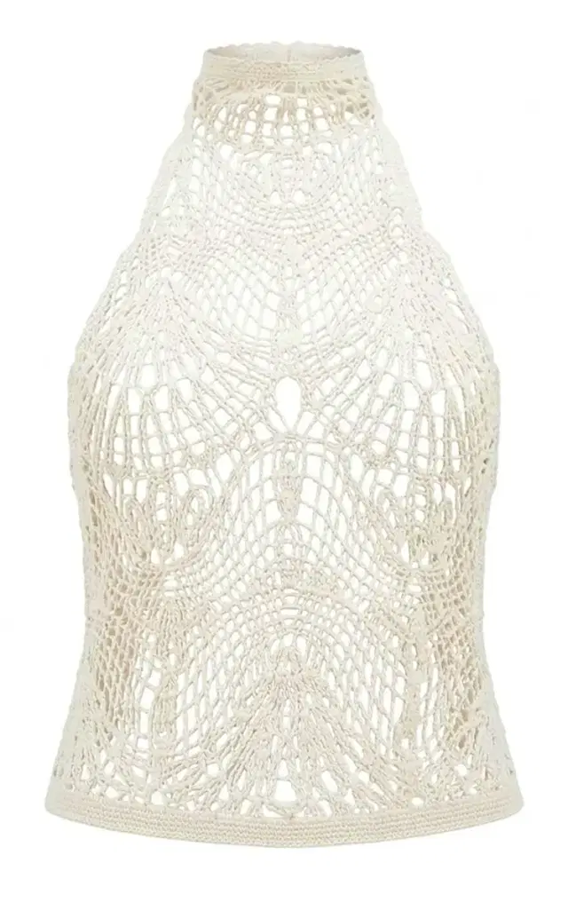 Indy Crocheted Lace Top Indy Crocheted Lace Top