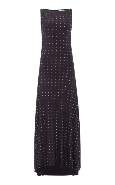 SIEDRÉS Grace Studded Maxi Dress | Thumbnail 7