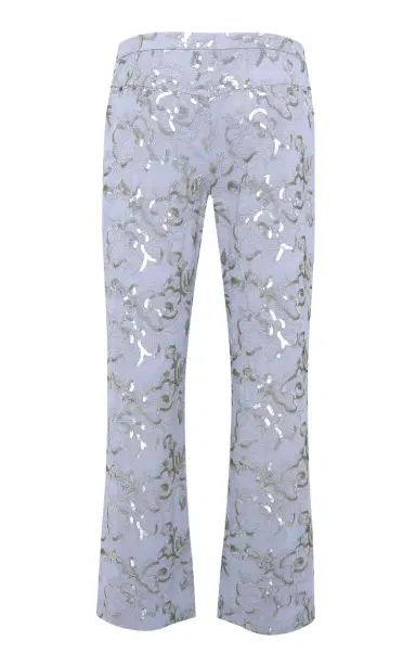 SIEDRÉS Cera Sequined Straight-Leg Pants | Thumbnail 4