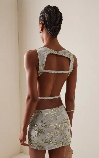 SIEDRÉS Scarlett Sequinned Mini Dress | Thumbnail 4 SIEDRÉS Scarlett Sequinned Mini Dress | Thumbnail 4