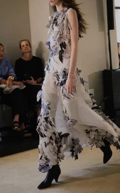 Altuzarra Carrol Silk Chiffon Maxi Dress | Thumbnail 2