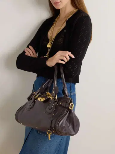 Chloé Paddington Embellished Leather Tote | Thumbnail 2 Chloé Paddington Embellished Leather Tote | Thumbnail 2