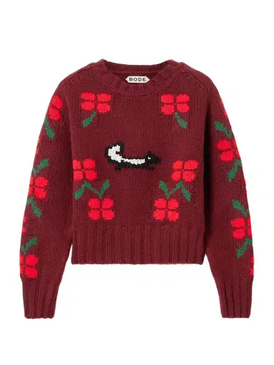 BODE Intarsia-knit Wool Sweater | Thumbnail 1