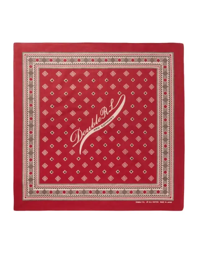RRL Printed Cotton-voile Scarf