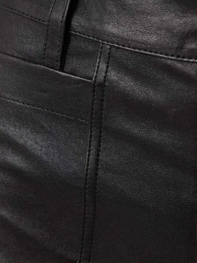 Frame Le Slim Palazzo Modernist Pocket Wide-leg Leather Pants | Thumbnail 5 Frame Le Slim Palazzo Modernist Pocket Wide-leg Leather Pants | Thumbnail 5