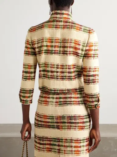 Loro Piana Striped Wool-bouclé Jacket | Thumbnail 3