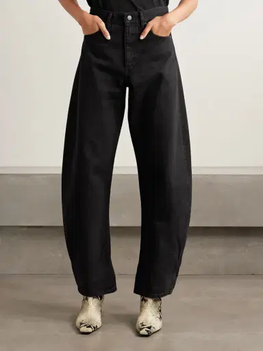 Frame The Bubble High-rise Barrel-leg Jeans | Thumbnail 3 Frame The Bubble High-rise Barrel-leg Jeans | Thumbnail 3