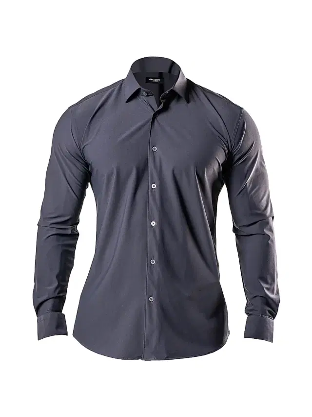 Men's Fibonacci Stretch Shirt - Grey