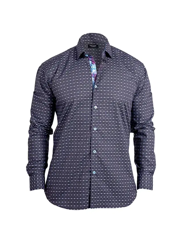 Maceoo Men's Fibonacci Ascension Shirt - Black