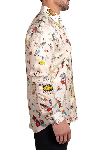 Maceoo Men's Fibonacci Ascension Shirt | Thumbnail 6 Maceoo Men's Fibonacci Ascension Shirt | Thumbnail 6
