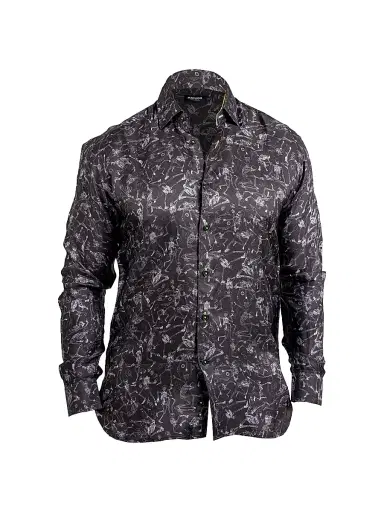 Maceoo Men's Fibonacci Ascension Shirt - Black - Size XXL | Thumbnail 1