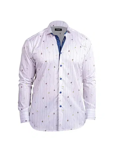 Maceoo Men's Einstein Ascension Shirt - White | Thumbnail 1 Maceoo Men's Einstein Ascension Shirt - White | Thumbnail 1