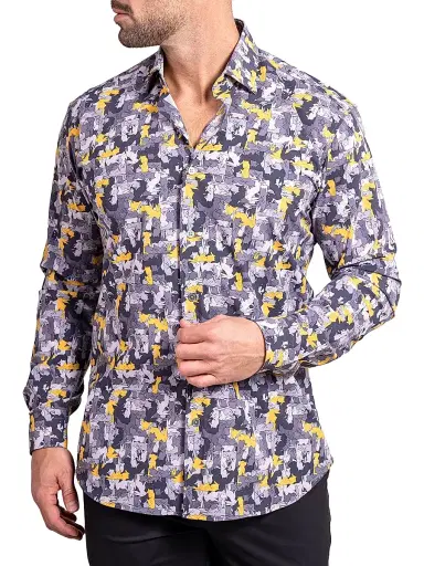 Maceoo Men's Fibonacci Stretch Ascension Shirt | Thumbnail 7 Maceoo Men's Fibonacci Stretch Ascension Shirt | Thumbnail 7
