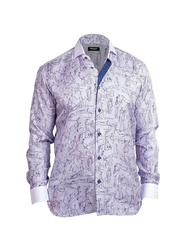 Maceoo Men's Einstein Ascension Shirt - White