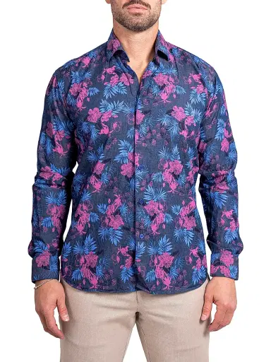 Maceoo Men's Engineered Ascension Shirt - Blue - Size XXXL | Thumbnail 2 Maceoo Men's Engineered Ascension Shirt - Blue - Size XXXL | Thumbnail 2