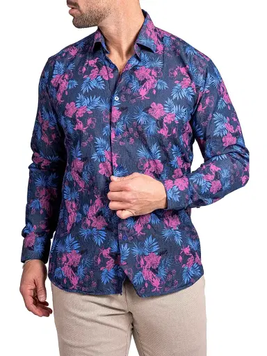 Maceoo Men's Engineered Ascension Shirt - Blue - Size XXXL | Thumbnail 3 Maceoo Men's Engineered Ascension Shirt - Blue - Size XXXL | Thumbnail 3