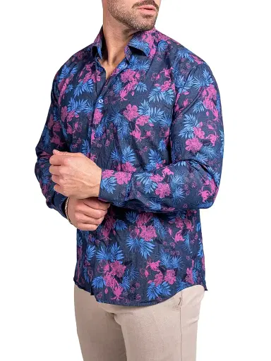 Maceoo Men's Engineered Ascension Shirt - Blue - Size XXXL | Thumbnail 4 Maceoo Men's Engineered Ascension Shirt - Blue - Size XXXL | Thumbnail 4
