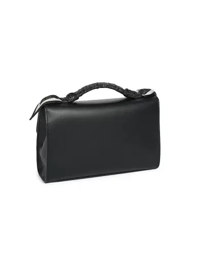 Amiri Women's MA Leather Top Handle Bag - Black | Thumbnail 4