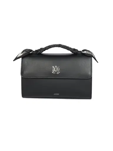 Amiri Women's MA Leather Top Handle Bag - Black | Thumbnail 1