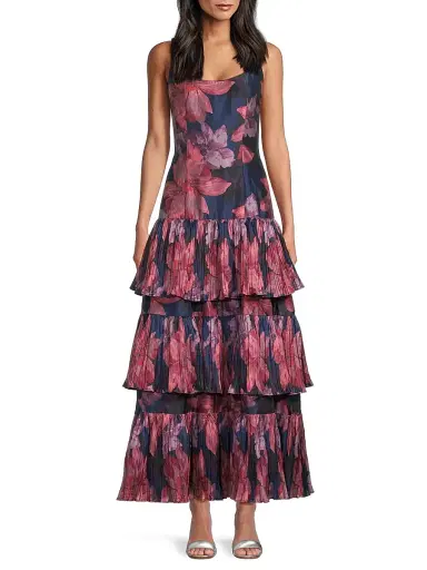 Hutch Women's Luna Floral Tiered Maxi Dress | Thumbnail 2 Hutch Women's Luna Floral Tiered Maxi Dress | Thumbnail 2