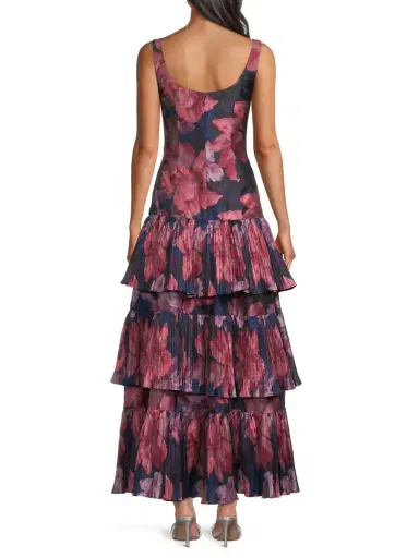 Hutch Women's Luna Floral Tiered Maxi Dress | Thumbnail 5 Hutch Women's Luna Floral Tiered Maxi Dress | Thumbnail 5