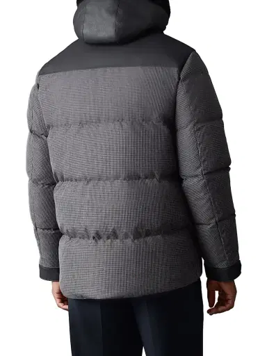 Mackage Men's Riley-MHT Quilted Down Jacket - Carbon Multi Black | Thumbnail 4 Mackage Men's Riley-MHT Quilted Down Jacket - Carbon Multi Black | Thumbnail 4