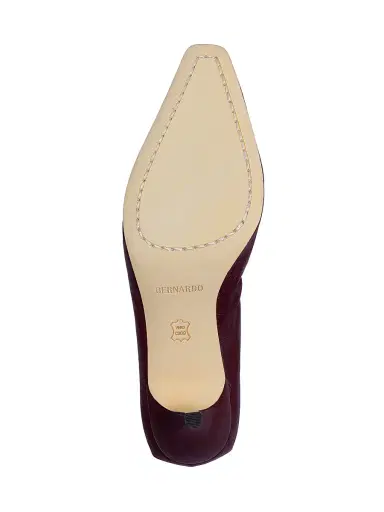 Bernardo 1946 Women's Manu Elastic Pumps - Dark Plum | Thumbnail 4
