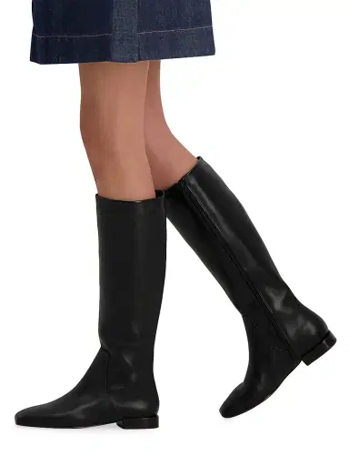 Bernardo Women's Barnes Riding Boots - Black | Thumbnail 6