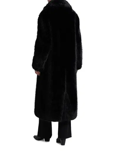 Mercer Collective Women's Mink Stripe Faux-Fur Coat | Thumbnail 5 Mercer Collective Women's Mink Stripe Faux-Fur Coat | Thumbnail 5