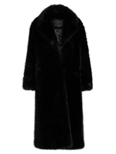 Mercer Collective Women's Mink Stripe Faux-Fur Coat | Thumbnail 1 Mercer Collective Women's Mink Stripe Faux-Fur Coat | Thumbnail 1