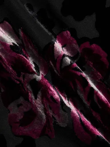 Sabina Musáyev Women's Alenoy Floral Velvet Gown - Black - Size Large | Thumbnail 7 Sabina Musáyev Women's Alenoy Floral Velvet Gown - Black - Size Large | Thumbnail 7