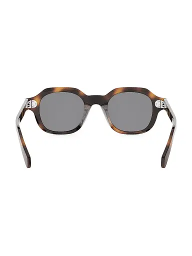Celine Men's 3 Dots HD 48MM Square Sunglasses | Thumbnail 5