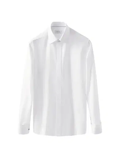Eton Men's Contemporary-Fit Fly Front Formal Shirt - White - Size 15 | Thumbnail 2 Eton Men's Contemporary-Fit Fly Front Formal Shirt - White - Size 15 | Thumbnail 2