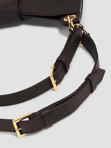 TOM FORD Women's Tara Grain Leather Crossbody Bag - Espresso | Thumbnail 7 TOM FORD Women's Tara Grain Leather Crossbody Bag - Espresso | Thumbnail 7