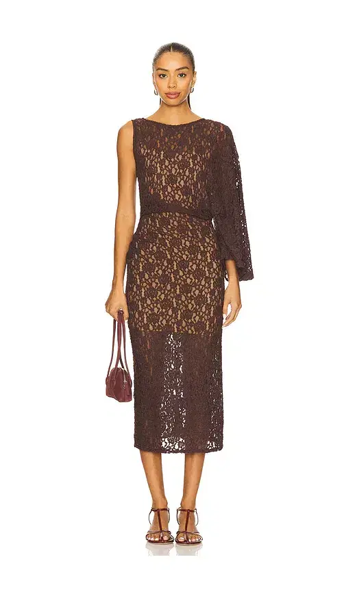 L'Academie Ayden Midi Dress