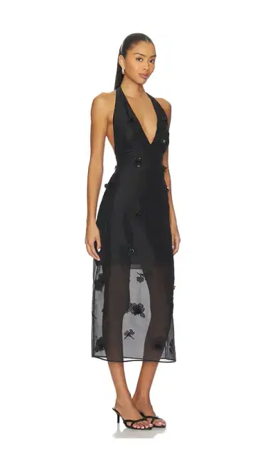 L'Academie Minah Midi Dress | Thumbnail 2 L'Academie Minah Midi Dress | Thumbnail 2