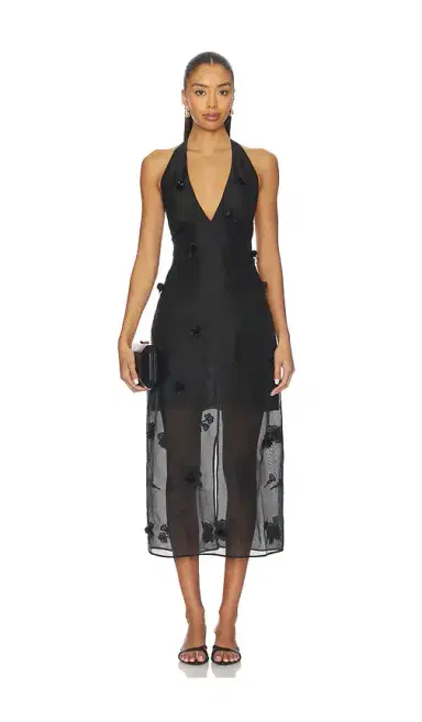 L'Academie Minah Midi Dress | Thumbnail 1 L'Academie Minah Midi Dress | Thumbnail 1
