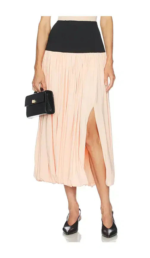 L'Academie Reba Midi Skirt