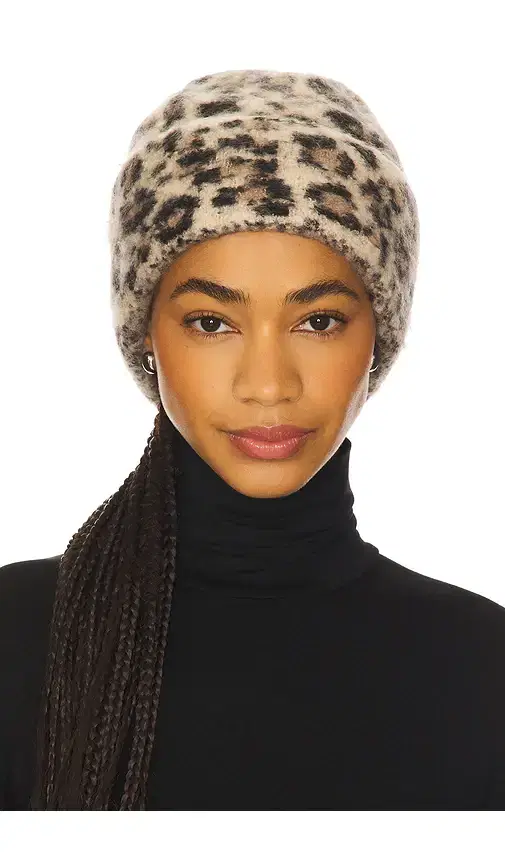 Hat Attack Leopard Beanie