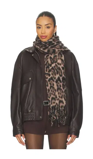 Hat Attack Leopard Scarf | Thumbnail 1 Hat Attack Leopard Scarf | Thumbnail 1