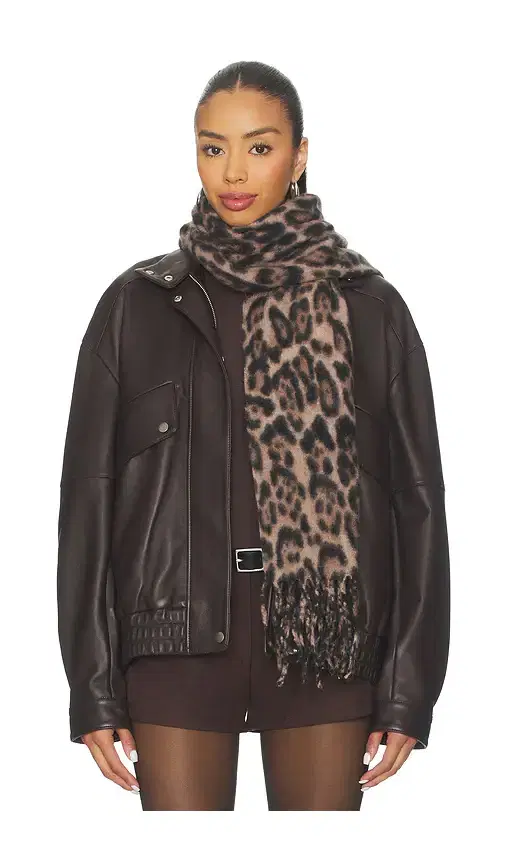 Leopard Scarf