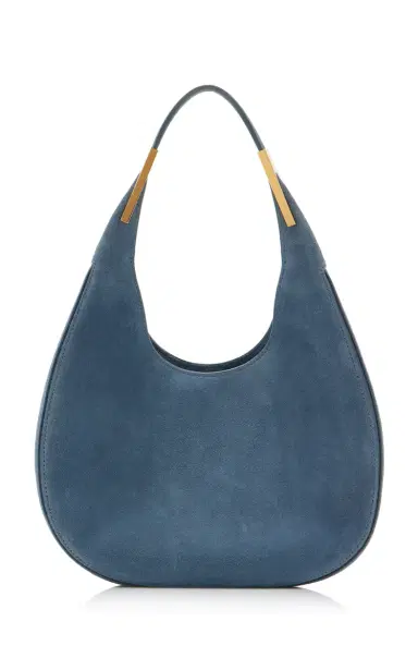 Savette The Small Suede Florence Hobo Bag | Thumbnail 4 Savette The Small Suede Florence Hobo Bag | Thumbnail 4