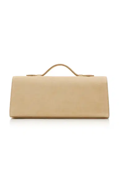 Savette The Slim Symmetry Suede Pochette | Thumbnail 4 Savette The Slim Symmetry Suede Pochette | Thumbnail 4
