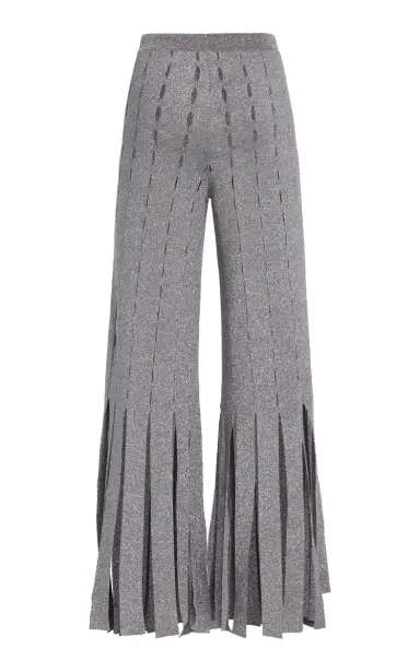 ZANKOV Lisa Cutout Pants - Light Grey | Thumbnail 4