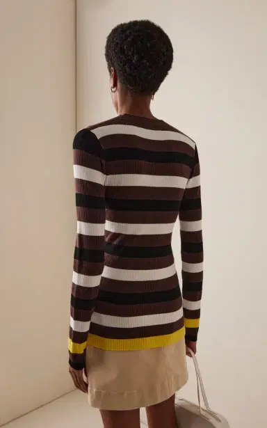 Zankov Cadanet Striped Wool Top | Thumbnail 4 Zankov Cadanet Striped Wool Top | Thumbnail 4