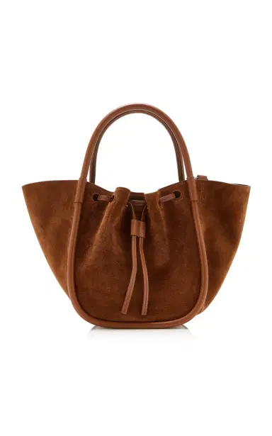 Proenza Schouler Ruched Small Suede Tote | Thumbnail 7 Proenza Schouler Ruched Small Suede Tote | Thumbnail 7