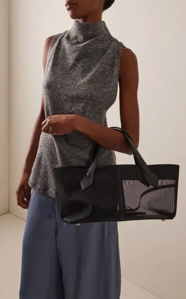 Proenza Schouler Chelsea East/West Mesh Tote Bag | Thumbnail 2 Proenza Schouler Chelsea East/West Mesh Tote Bag | Thumbnail 2