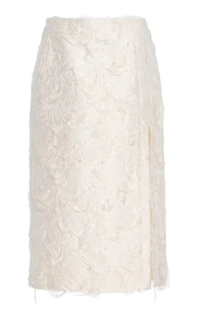 Proenza Schouler Dalma Silk-Blend Midi Skirt