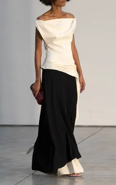 Proenza Schouler Daliah Two-Tone Maxi Dress | Thumbnail 5