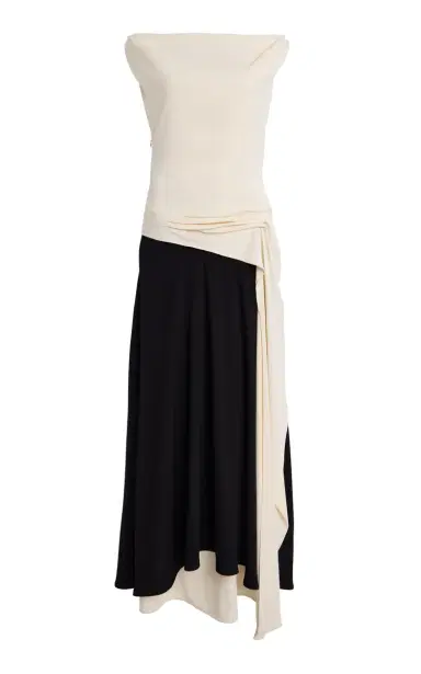 Proenza Schouler Daliah Two-Tone Maxi Dress | Thumbnail 8